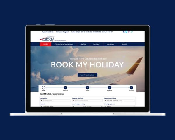Online-Reisebüro BookMyHoliday