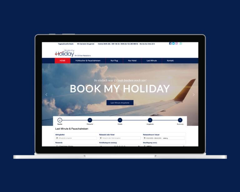 Online-Reisebüro BookMyHoliday
