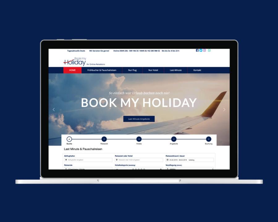 Online-Reisebüro BookMyHoliday